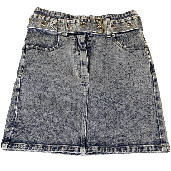 Denim mini skirt - Picture 1 of 2